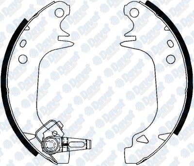 SWAPP 454009P Arka Fren Balatasi Pabuc R9-R11-R5-P309 Delik 6.0mm Percinli